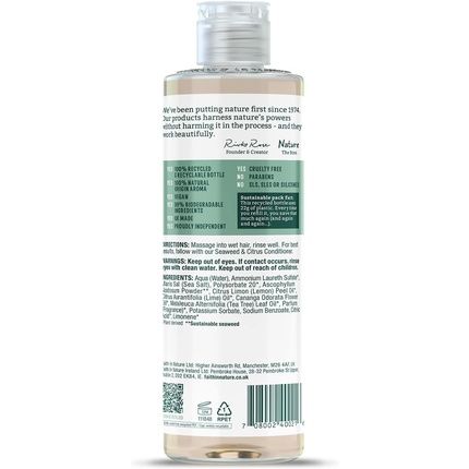 Faith In Nature Seaweed & Citrus Shampoo Detoxifying Vegan & Cruelty Free No Sls Or Parabens For All Hair Types 400Ml