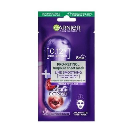 Garnier Pro-Retinol Ampoule Sheet Mask