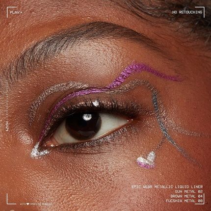 Nyx Professional Makeup Epic Wear Metallic Liquid Liner Brown Metal Waterproof Eyeliner - Image 3