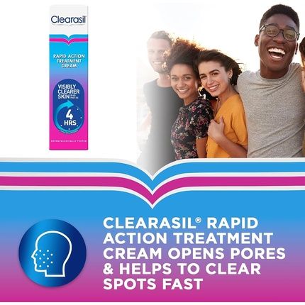 Clearasil Ultra Rapid Action Exfoliating Treatment Cream 25Ml - Image 3