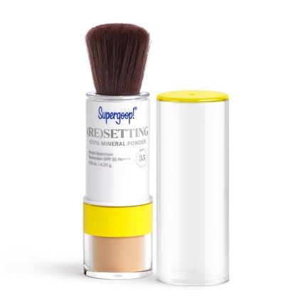 Supergoop! Re Setting Mineral Powder Medium 0.15 Oz - Makeup Setting Powder