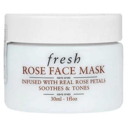 Fresh Rose Hydrating Face Mask Instantly Hydrates Cools Calms 1Oz 30Ml