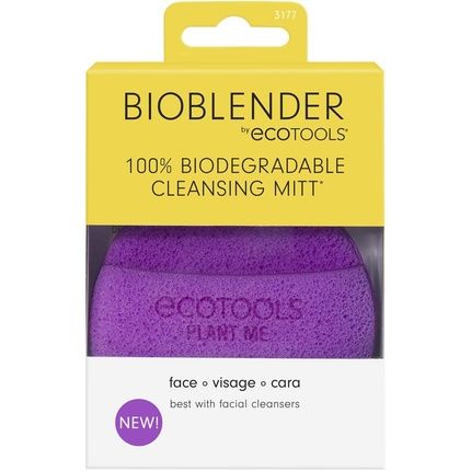 Cleansing Bioblender Biodegradable Facial Cleaning Sponge Ecotools Face Cleaning Glove
