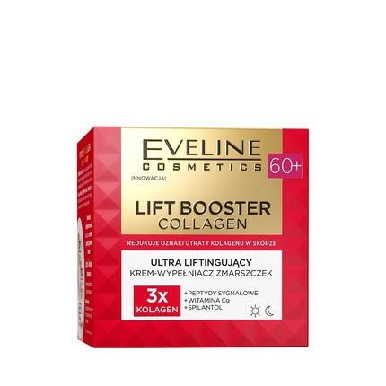 Eveline Cosmetics Lift Booster Collagen Wrinkle Filler Cream 60Ml