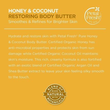 Petal Fresh Pure Restoring Body Butter Honey & Coconut