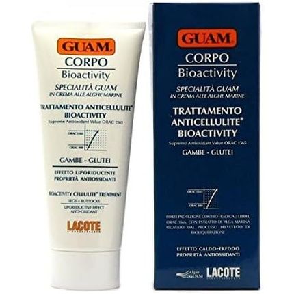 Guam Bioactivity Anti-Cellulite Cream 200Ml - Hot And Cold Effect For Legs And Gluteus