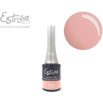 Estrosa Gel Nail Polish Semi-Permanent Delice Rose 14Ml