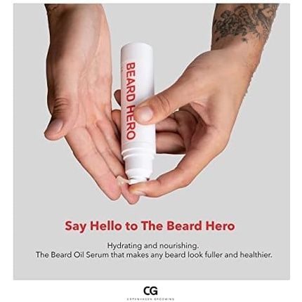 Copenhagen Grooming Beard Hero Nourishing And Hydrating Beard Growth Oil - Image 3