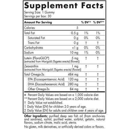 Children'S Eye Health Strawberry Lemonade Gummies 30 Count