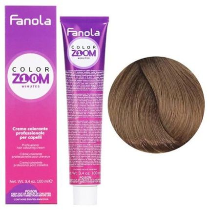 Fanola Colorzoom 7.0 Blonde Hair Color Cream 100Ml