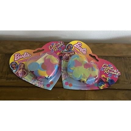 Barbie Colour Reveal Hair Accessory Clip Scrunchie Sticker Glam Fashion