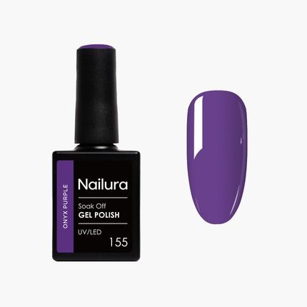 Nailura Gel Polish 155 Onyx Purple 10 Ml