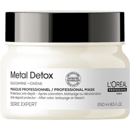 L'Oreal Professionnel Metal Detox Hair Mask Protects Colored Hair 250Ml