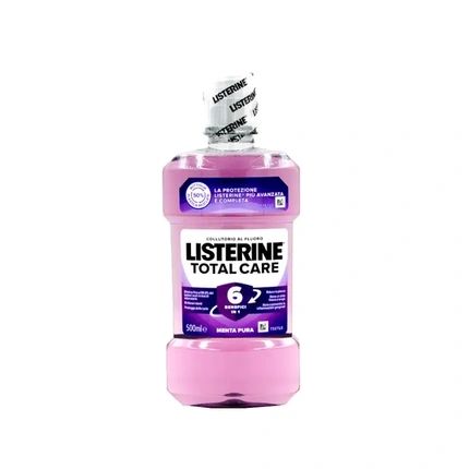 Johnson & Johnson Listerine Total Care Mouthwash Pure Mint 500 Milliliters