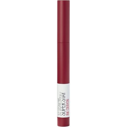 Maybelline Superstay Matte Ink Crayon Longlasting Dark Red Lipstick