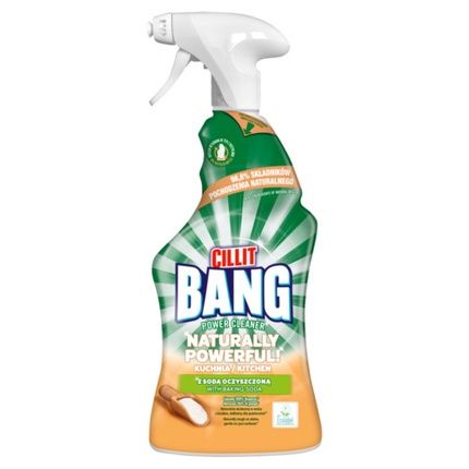 Cillit Bang Naturally Powerful Kitchen Cleaner Spray 750Ml