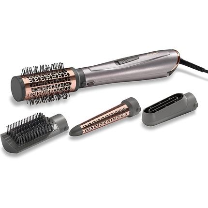 Babyliss Air Style 1000 Hot Air Brush With Ion Technology And 4 Attachments For Drying, Styling, And Curling As136E