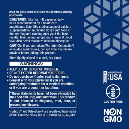 Life Extension Bone Restore With Vitamin K2 120 Capsules - Image 3