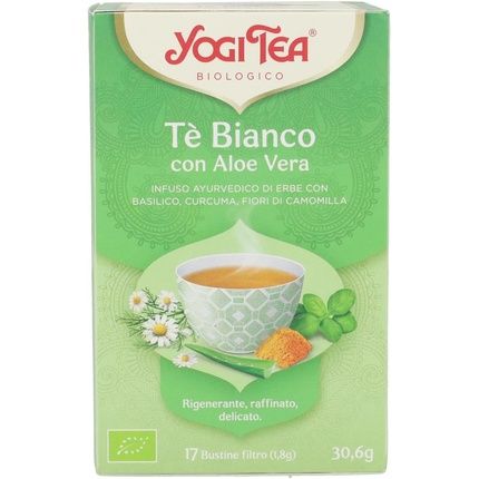 Yogi Tea White Tea With Aloe Vera 17 Filters