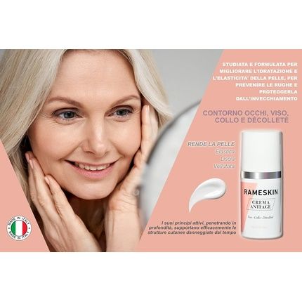 Rameskin Anti-Age Cream Moisturizing Anti-Wrinkle And Restructuring With Peptides - Image 3