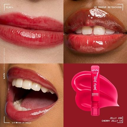 Nyx Professional Makeup Jelly Job Peptide Infused Jelly Gloss Cherry