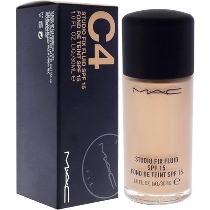 M.A.C Studio Fix Fluid Spf15 Foundation C4 30Ml - Image 3