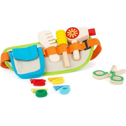 Small Foot 11050 Hairdressing Belt With Lots Of Accessories, For Children From 3 Years