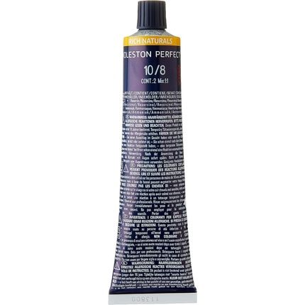 Wella Koleston Perfect Me+ Kp Rich Naturals 10/8 Light Blonde Pearl Hair Color 60Ml