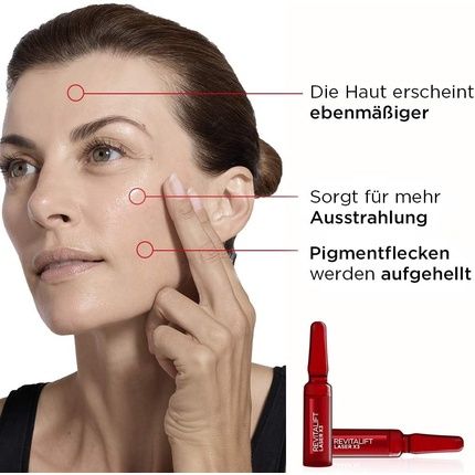 L'Oreal Paris Ampoules Revitalift Laser X3 Anti-Aging Face Care With Exfoliating Effect 7-Day Course Glycolic Acid 7X1.3Ml