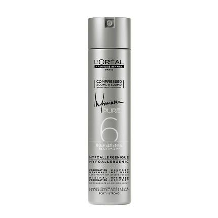 L'Oral Professionnel Hypoallergenic Hair Spray With Infinium Pure 300 Ml