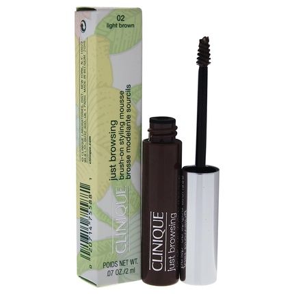 Clinique Just Browsing Brush-On Styling Mousse Light Brown 2Ml