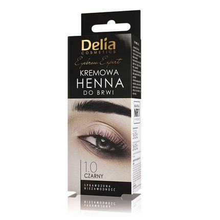 Delia Cream Eyebrow Henna 1.0 Black 15Ml