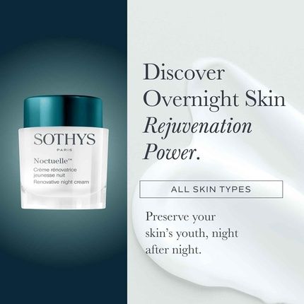 Sothys Renovative Night Cream Collagen Infused Anti Aging Face Moisturizer 1.7 Oz