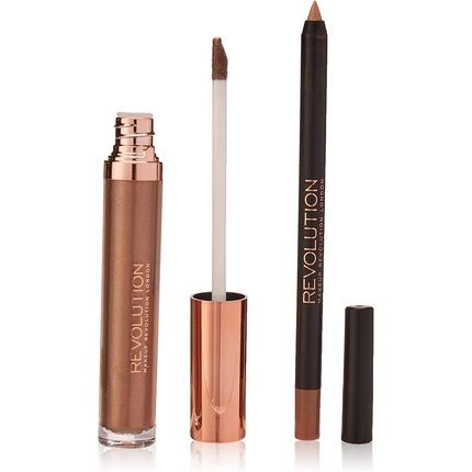 Makeup Revolution Sovereign Retro Luxe Metallic Lip Kit