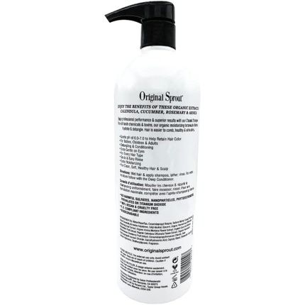 Original Sprout Classic Shampoo For Babies, Toddlers, Kids, And Adults - Helps Alleviate Dandruff Or Dry Scalp - Sulfate Free 946Ml