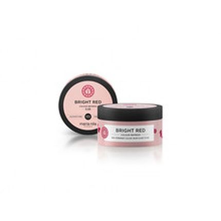 Maria Nila Bright Red Color Refresh Mask 100Ml Gentle Nourishing Mask Without Permanent Color Pigments