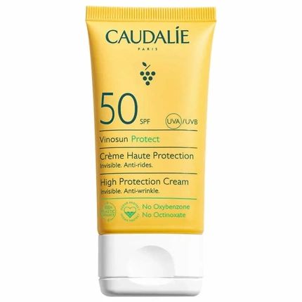 Caudalie Vinosun Cream Spf50 50Ml High Protection Sunscreen