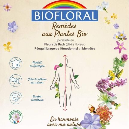 Biofloral Bach Flowers Organic Complex Rescue Ndeg39 20Ml