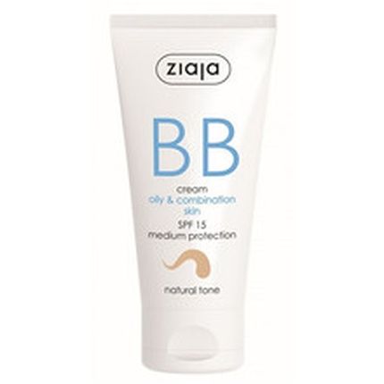 Ziaja Bb Cream For Oily And Combination Skin Spf15 Natural Tone 50 Ml