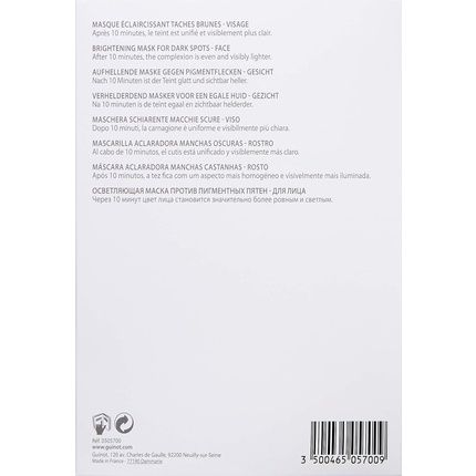 Guinot Newhite Instant Brightening Mask 7 X 30Ml - Pack Of 7