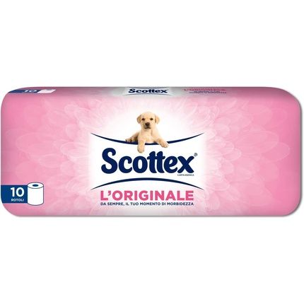 Scottex The Original Toilet Paper 10 Rolls
