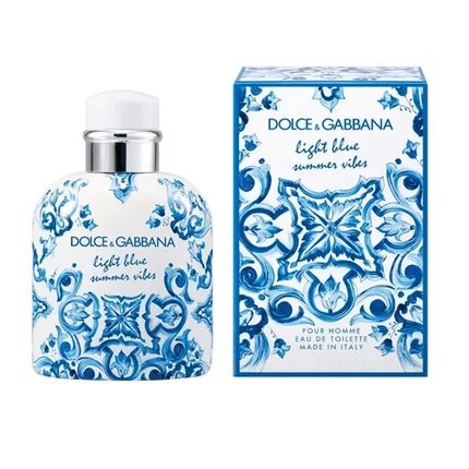 Dolce & Gabbana Light Blue Summer Vibes Pour Homme Eau De Toilette 125Ml - Image 3