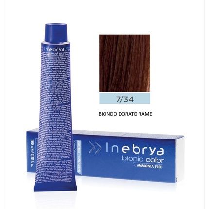 Inebrya Bionic Color Copper 7/34 Blonde Golden Copper 100Ml