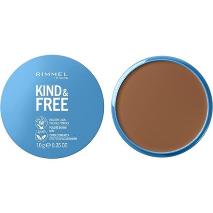 Rimmel Kind + Free Natural Finish Pressed Powder Deep 050