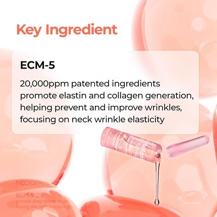 Necksphalt Neck Ecm Barrier Ampoule For Anti-Aging Neck Skin Tightening - Image 3