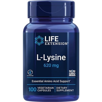 Life Extension, L-Lysine, 620Mg, 100 Vegan Caps