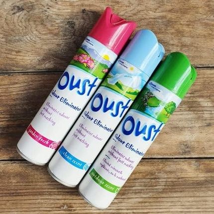 Oust Odour Eliminator Aerosol Air Freshener Outdoor Scent 300Ml - Image 3