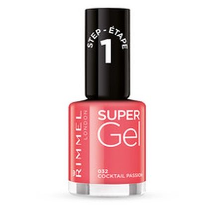 Rimmel London Super Gel Nail Polish 008 Girl Group Blush 12Ml