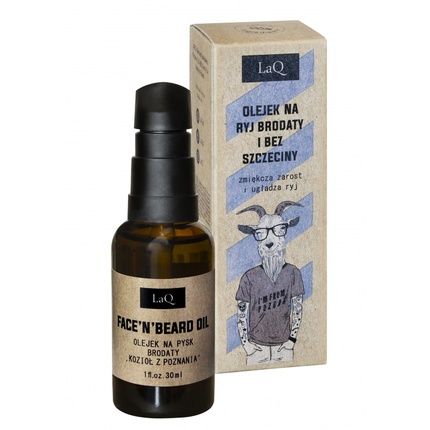 Laq Beard Oil Softens And Smooths Facial Hair 30Ml