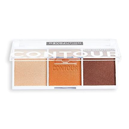 Revolution Relove Trio Contour Palette Bronze Sugar - Image 3